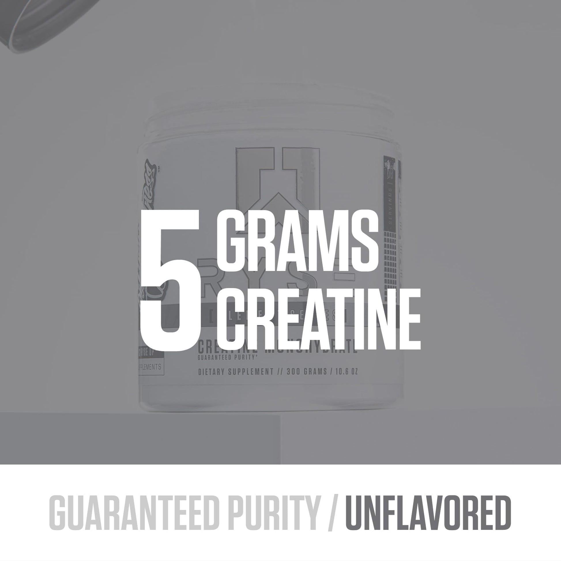 RYSE Creatine Monohydrate Powder - Unflavored - Supports Men & Women Lean Muscle Growth, Strength, Power, and Endurance - Helps Reduce Fatigue and Improve Workout Recovery - 100 Servings. RYSE Up SupplementsAu supplements