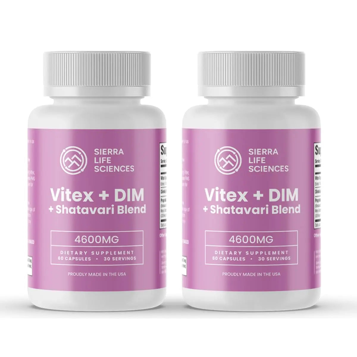 SIERRA LIFE SCIENCES Hormonal Balance Blend for Women – Vitex, DIM, Shatavari + Adaptogenic Support – Menstrual & Menopause Relief – Vegan, Clean-Label Formula – 4600mg – (Pack of 2) SIERRA LIFE SCIENCESAu supplements