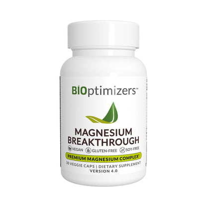 Magnesium Breakthrough Supplement 4.0 - Has 7 Forms of Magnesium: Glycinate, Malate BiOptimizersUS supplements