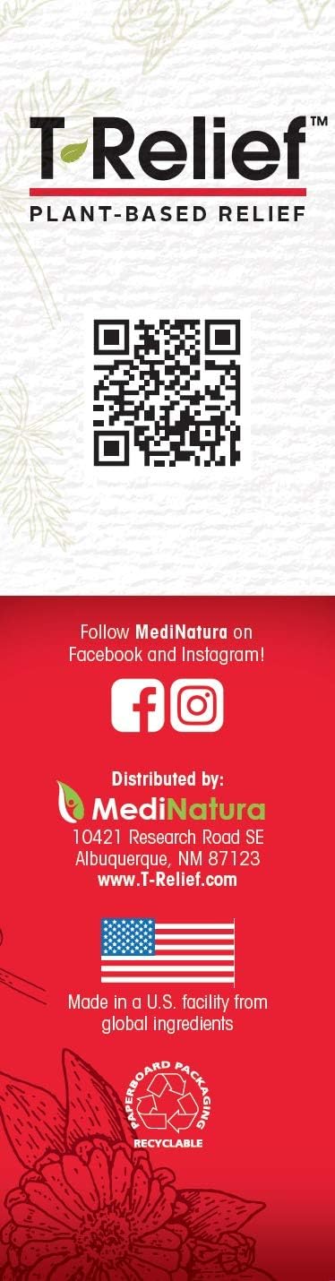 MediNatura T-Relief Extra Strength Discomfort Relief Gel-Extra-Strength Arnica Gel for Fast-Acting Relief-Supports Mobility & Body Aches-Homeopathic & Plant-Based-Paraben-Free-Non-Sticky - 2 oz MediNaturaAu supplements