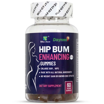 Wins Town Hip Butt Enhancement Gummies, Booty Multivitamins Supplements for Firm and Lift Bigger Buttocks for Women, 60 Count Wins TownAu supplements