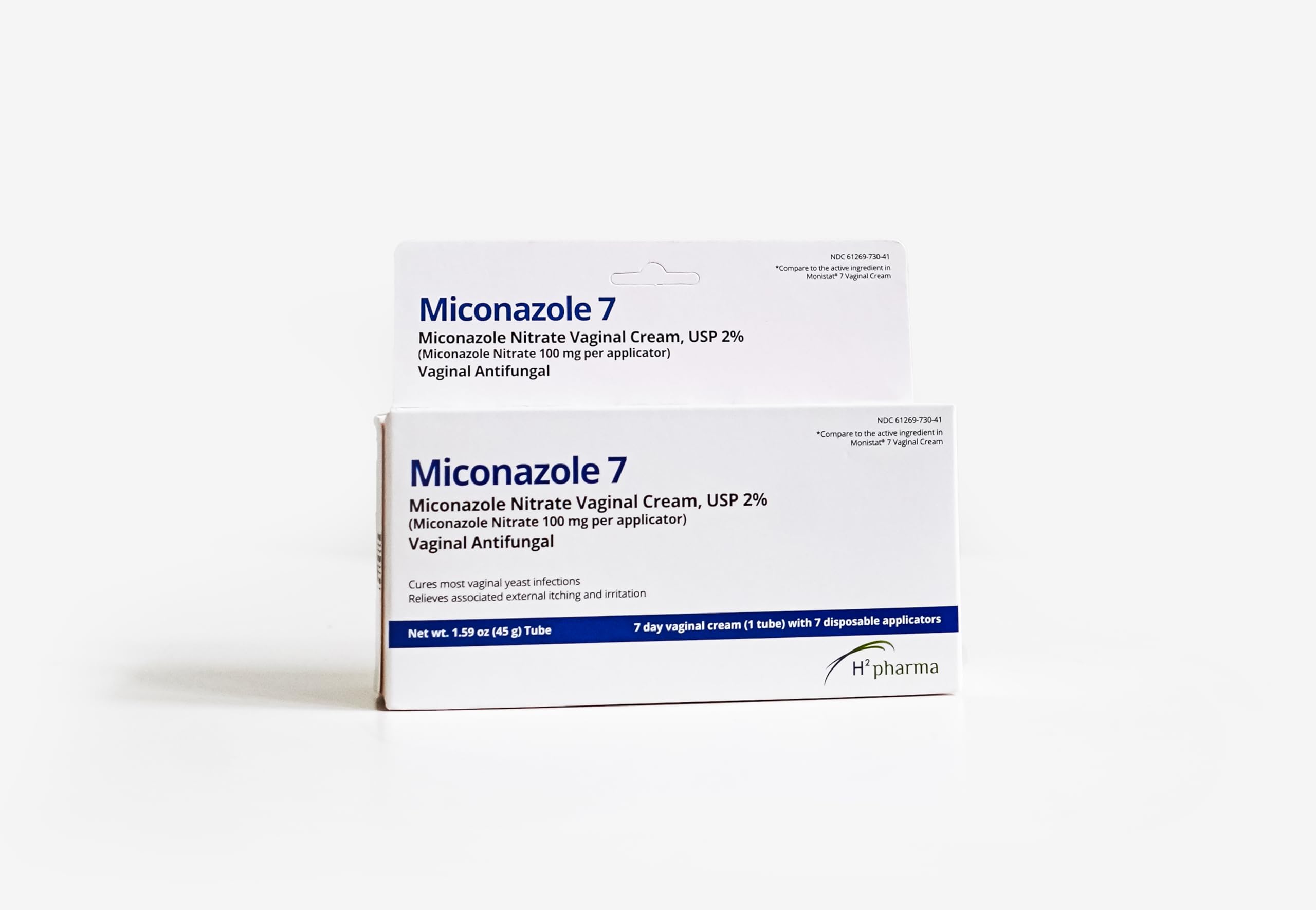 h2 pharma Miconazole 7 - Miconazole Nitrate Vaginal Cream, USP 2%, 1.59 oz Tube h2 pharmaAu supplements