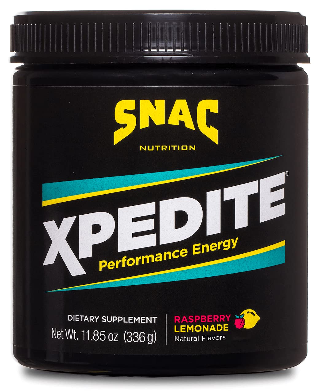 SNAC XPEDITE Preworkout Performance Energy Drink Supplement, Raspberry Lemonade SNACUS supplements
