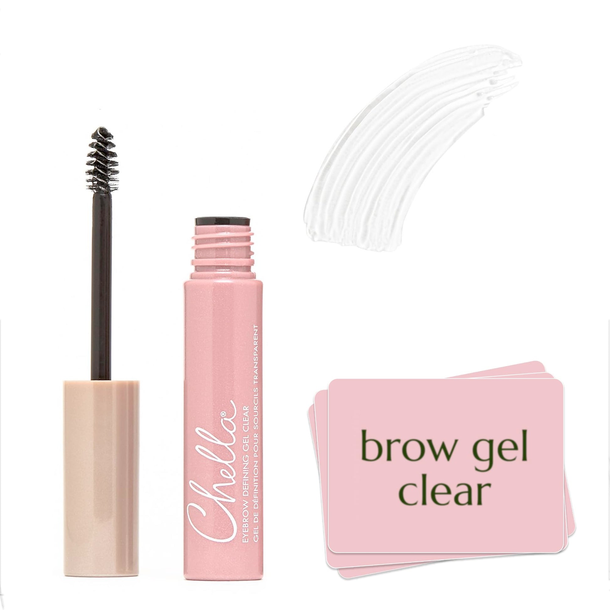 Chella Eyebrow Gel, Defining Clear Eyebrow Gel - Lightweight Formula for Natural, Long Lasting Makeup - Vegan, Cruelty Free, Paraben Free, Gluten Free ChellaAu supplements