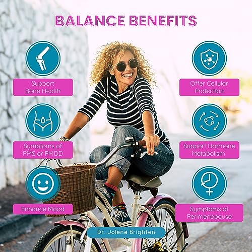 Dr. Brighten Balance - Hormone Balance for Women with Chasteberry and DIM - Targets Dr. BrightenUS supplements