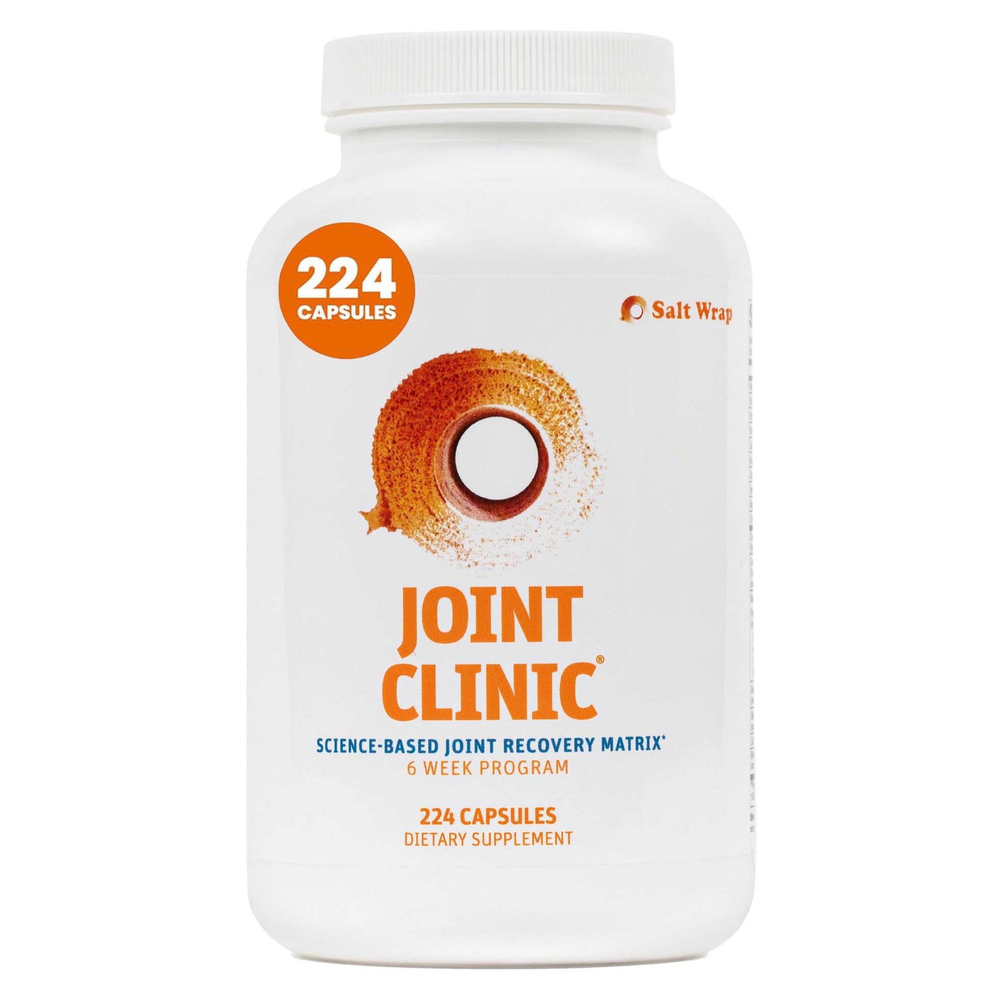 SaltWrap Joint Clinic - Multivitamin for Joint Health and Recovery - with Type II Collagen, C3 Turmeric, Cissus, and Hyaluronic Acid - 224 Capsules SaltWrapAu supplements