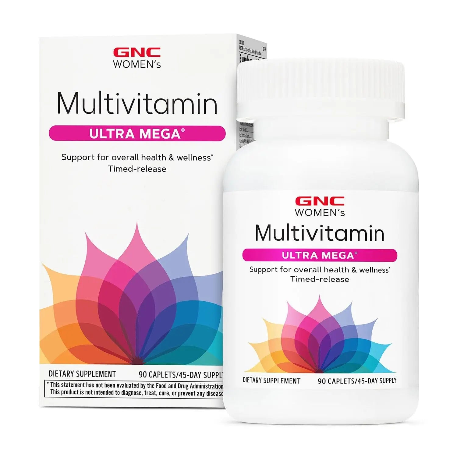 GNC Women’s Ultra Mega Multivitamin Caplets, Clinically Proven to Feel Better, Immune Support, Vitamin A, B, C, D GNCAu supplements