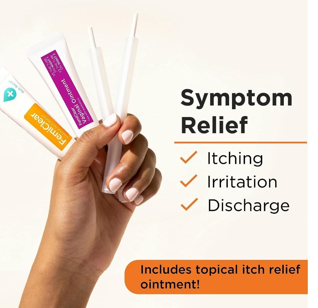 FemiClear 2-Day Dose Yeast Infection and Itch Control Ointment, for Moderate to Intense Symptoms FemiClearAu supplements