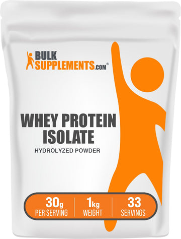 BulkSupplements.com Hydrolyzed Whey Protein Isolate - Whey Isolate Protein Powder BULKSUPPLEMENTS.COMUS supplements