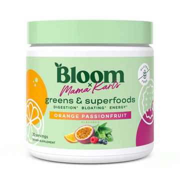 Bloom Nutrition x Mama Karls Super Greens Powder Juice Mix - Probiotics Bloom NutritionAu supplements