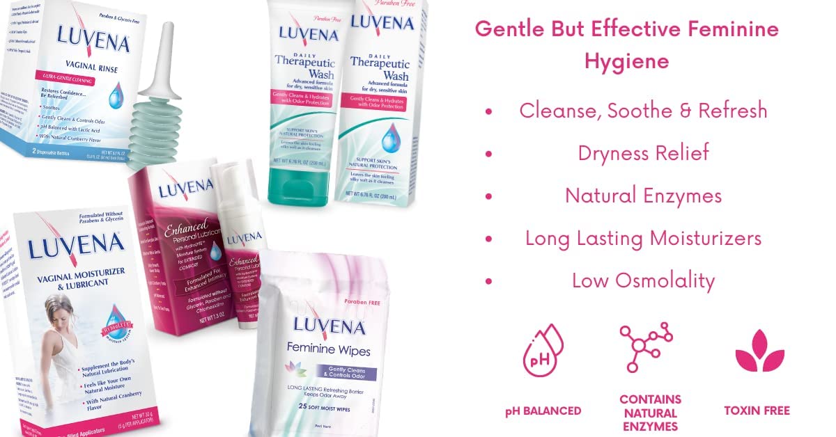 Luvena Feminine Wipes - Soft Wet Wipes for Women - Refresh & Resist Odor - Gynecologist Tested LUVENAAu supplements
