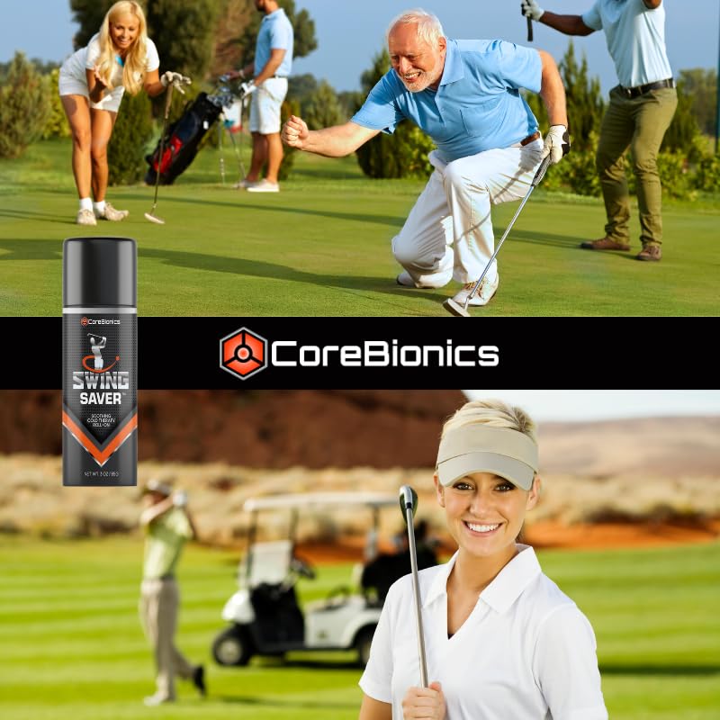 CoreBionics Swing Saver Roll-On: Powerful Pain Relief for Muscles & Joints, Golf Swing Enhancer COREBIONICSAu supplements