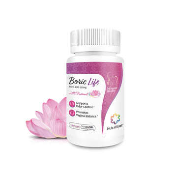 NutraBlast Boric Acid Suppositories - 100% Pure Made in USA - Boric Life Intimate Health Support (14 Count) NutraBlastUS supplements