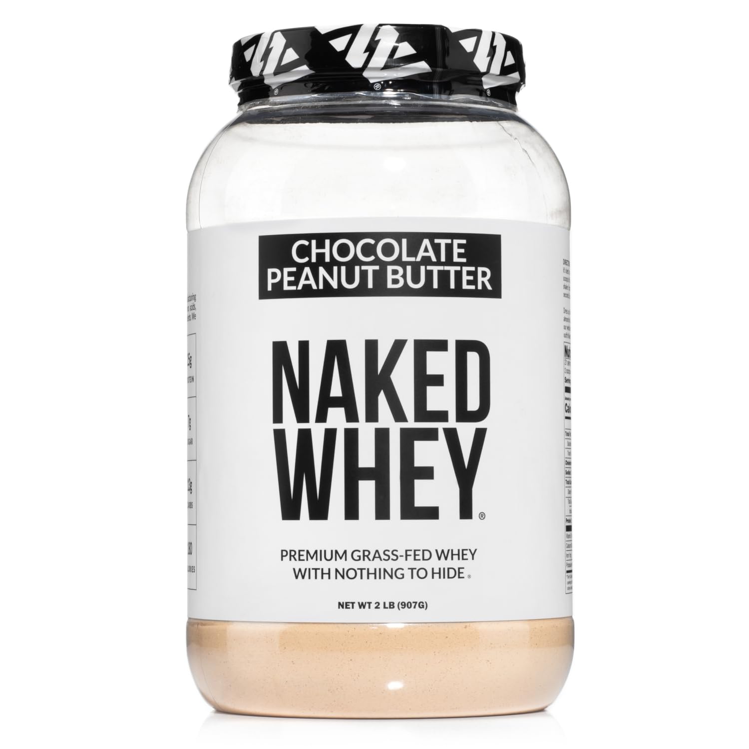 NAKED Whey Protein Powder (Chocolate PB, 2 LB) NAKEDUS supplements