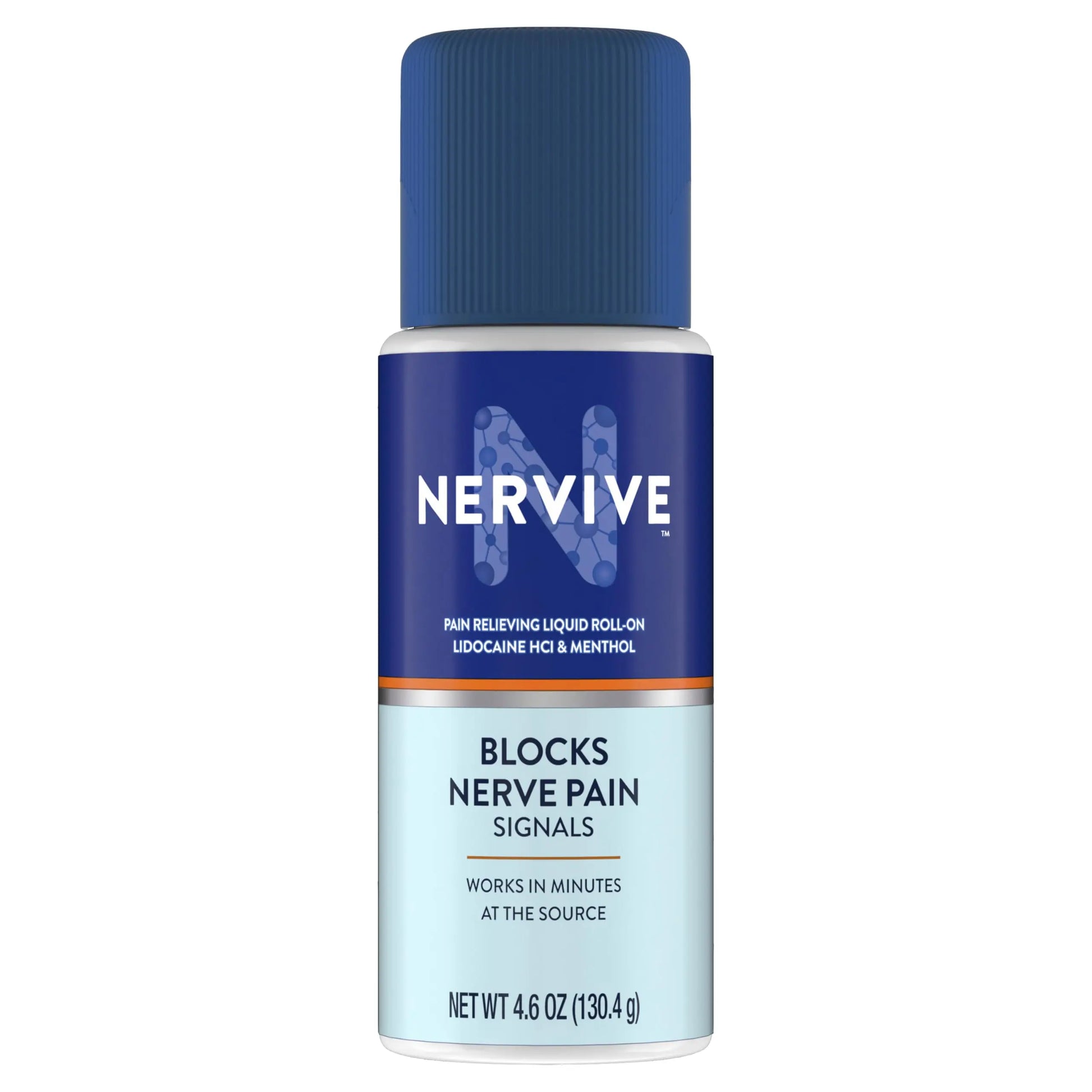 Nervive Pain Relieving Roll On, Lidocaine Roll On, Nervive Pain Relief, Lidocaine Topical, Foot Pain, Leg Pain, Hand Pain, Max Strength Formula, 4.6oz NerviveAu supplements