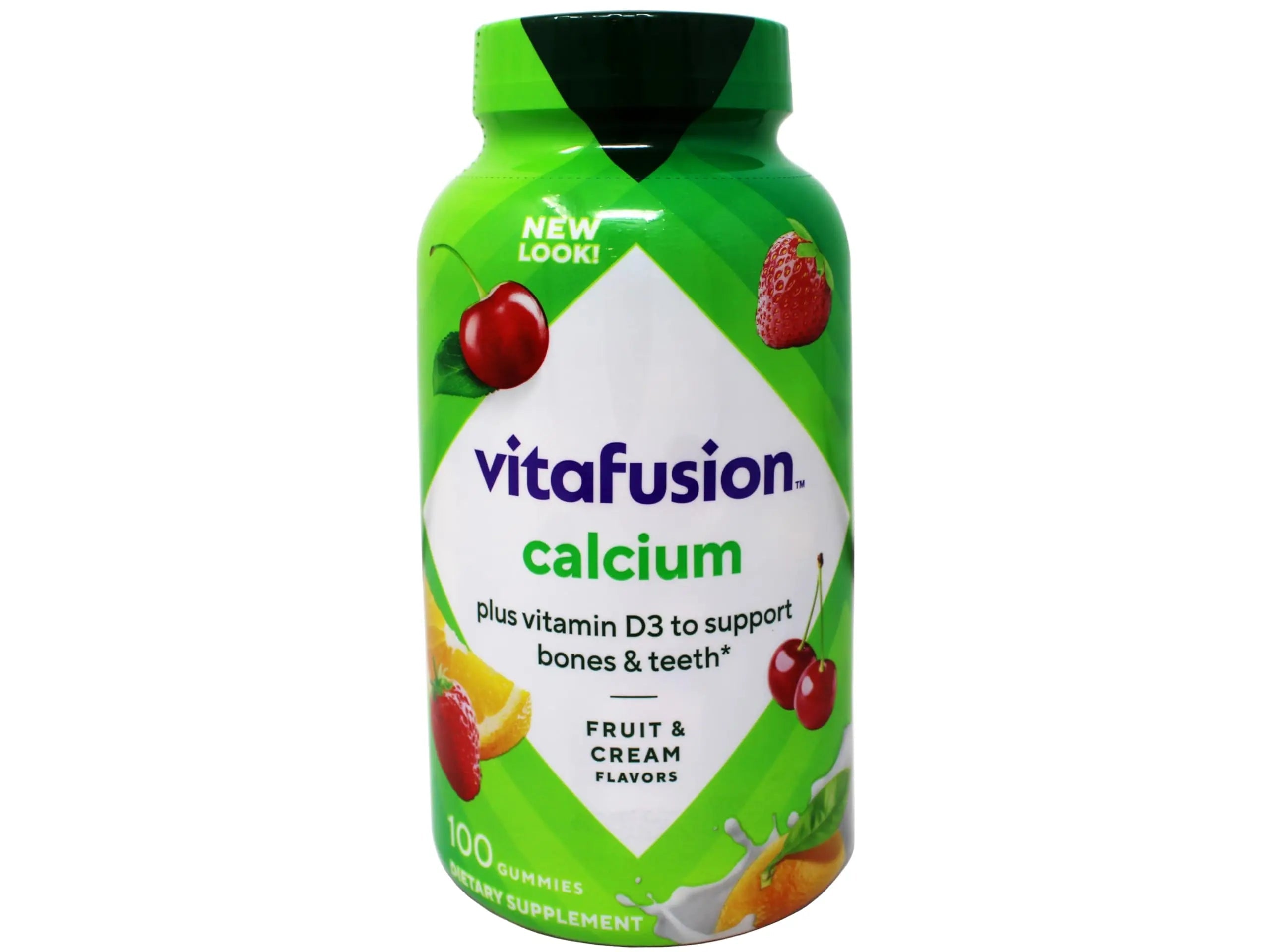 Vitafusion Calcium Adult Gummy Vitamins, 100 Gummy Vitamins VitafusionAu supplements