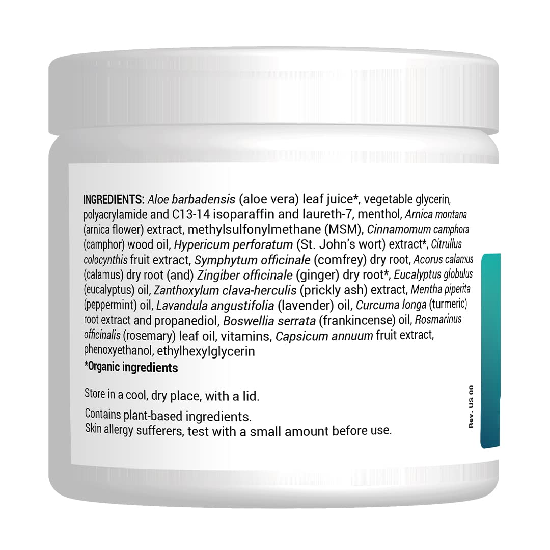 Dr. Berg's Joint & Muscle Cream - Workout Recovery, Full-Body Relaxation, Skin Nourishme Dr. Berg NutritionalsUS supplements