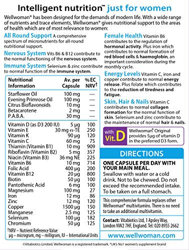 Vitabiotics Wellwoman Original - 90 Capsules WellwomanUS supplements