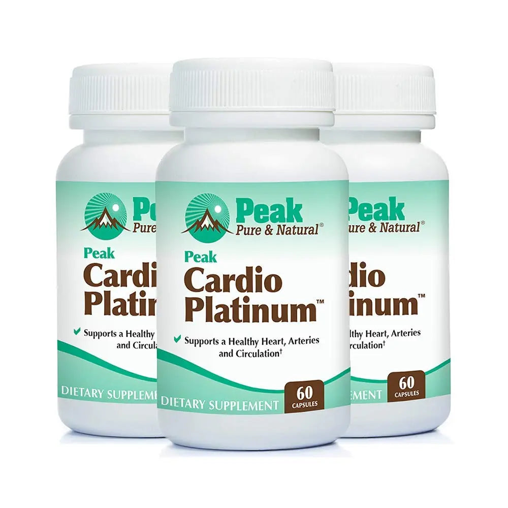 Peak Pure & Natural Peak Cardio Platinum 180 Capsules Peak Pure & NaturalAu supplements