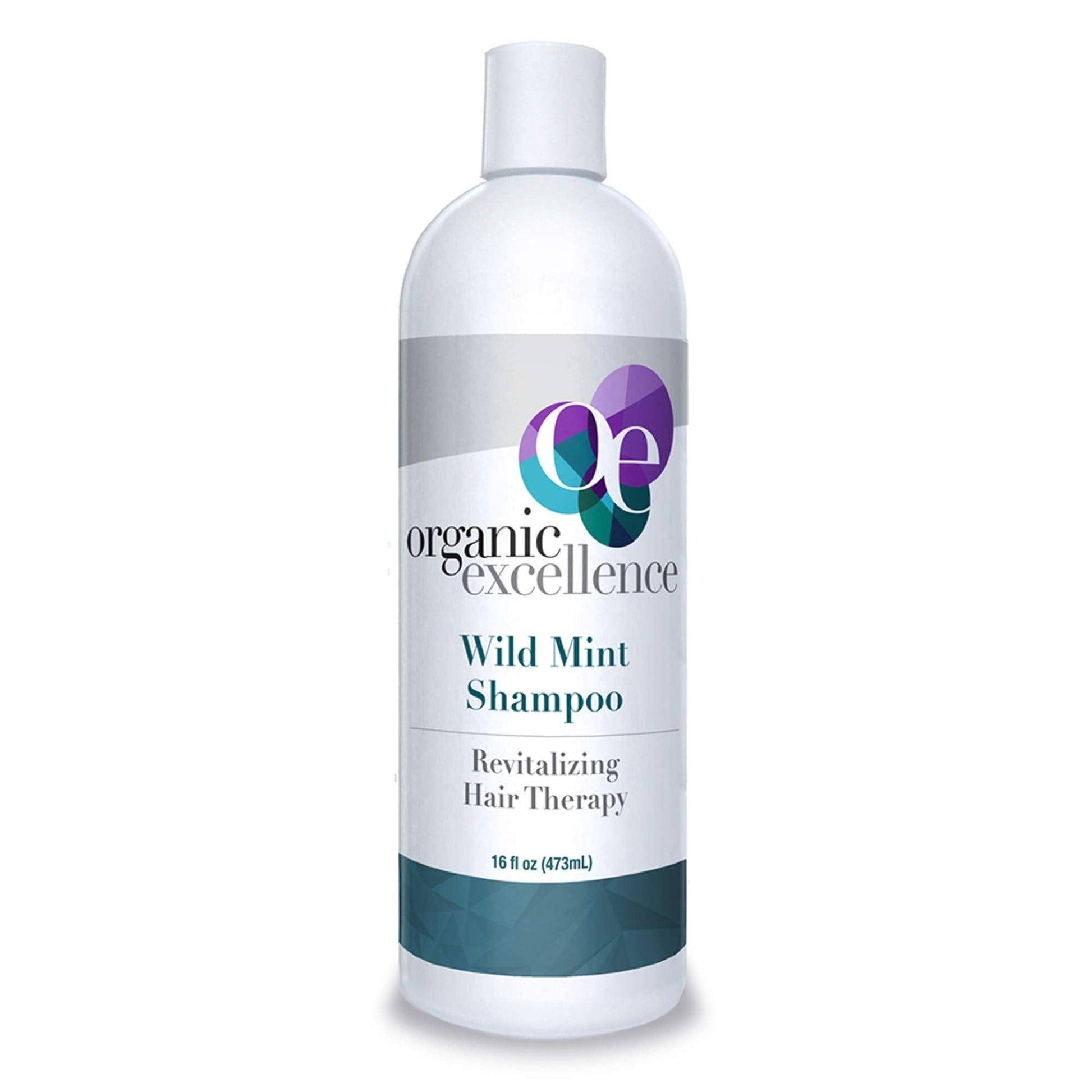 Organic Excellence Wild Mint Shampoo - 16 oz Organic ExcellenceAu supplements