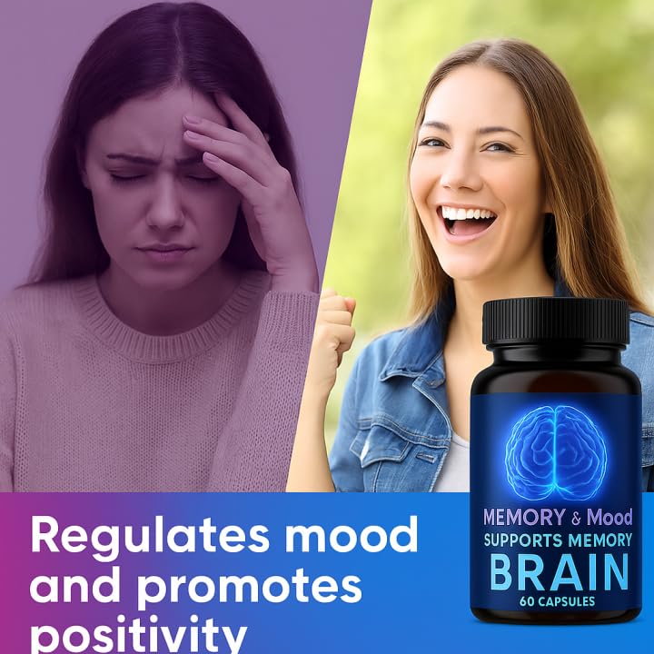 Nootropic Brain Supplements for Memory and Focus, Cognitive Support Formula with B Vitamins, Folate & Dihydromyricetin – Mental Clarity & Daily Performance, 60 Capsules (1) DFTLUUEAu supplements