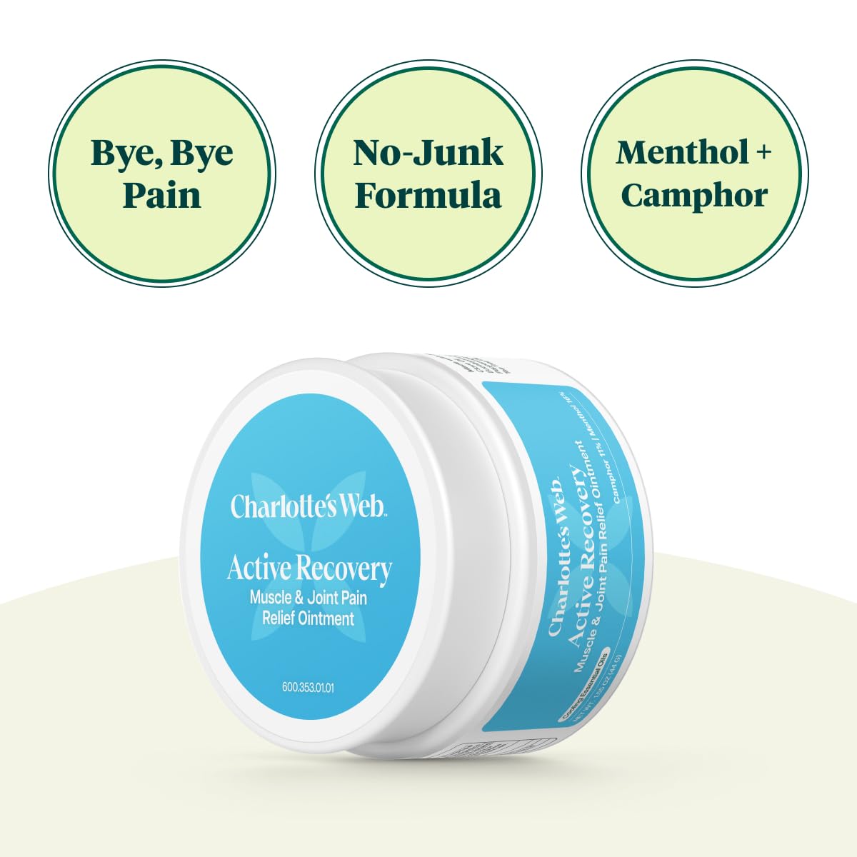 Charlotte's Web Active Recovery Muscle & Joint Relief Ointment 1.55oz Charlotte's WebAu supplements