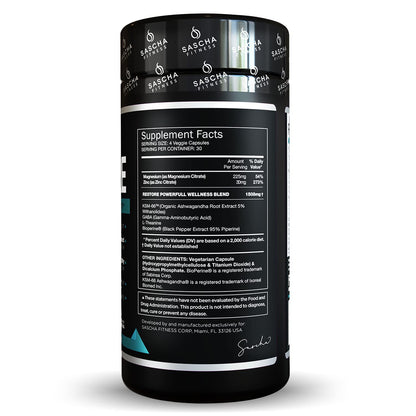 SASCHA FITNESS Cortisol Night Support Pills For Metabolism, Hormonal Support, Inmune System SASCHA FITNESSUS supplements
