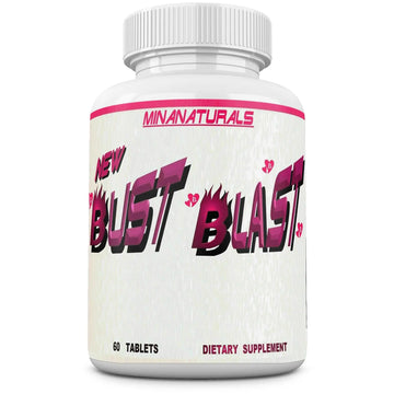MINANATURALS Bust Blast Loaded Increase Breast Size Fast. Female Breast Enhancement - Bigger Boobs and Butt Pills. 60 Tablets MINANATURALSAu supplements