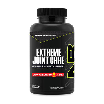 NutraBio Extreme Joint Care - Joint Support Supplement - Joint Health Supplement, Supports Joints, Mobility, and Cartilage - 120 Capsules NutraBioAu supplements