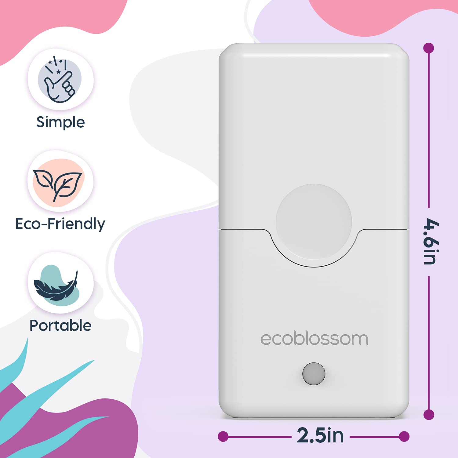 Ecoblossom Menstrual Cup Sterilizer - Modern Menstrual Cup Cleaner Unscented Sanitizer EcoBlossomAu supplements