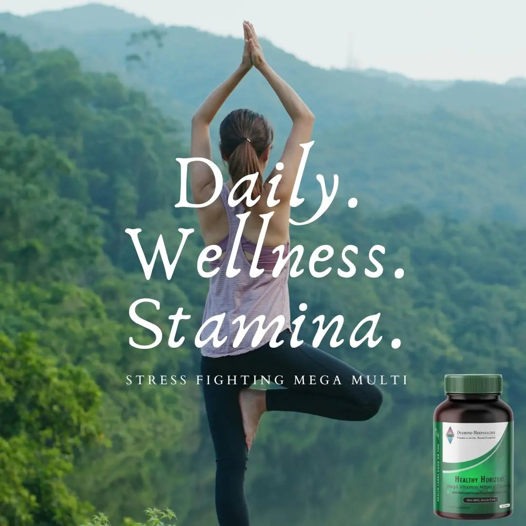 Herpanacine Diamond Healthy Horizons Multivitamin - Natural Multivitamin to Support Stress Relief and Provide Essential Nutrients HerpanacineAu supplements