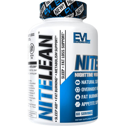 Evlution Nutrition Night Time Fat Burner Support - Overnight Sleep and Weight Loss Support EvlutionUS supplements