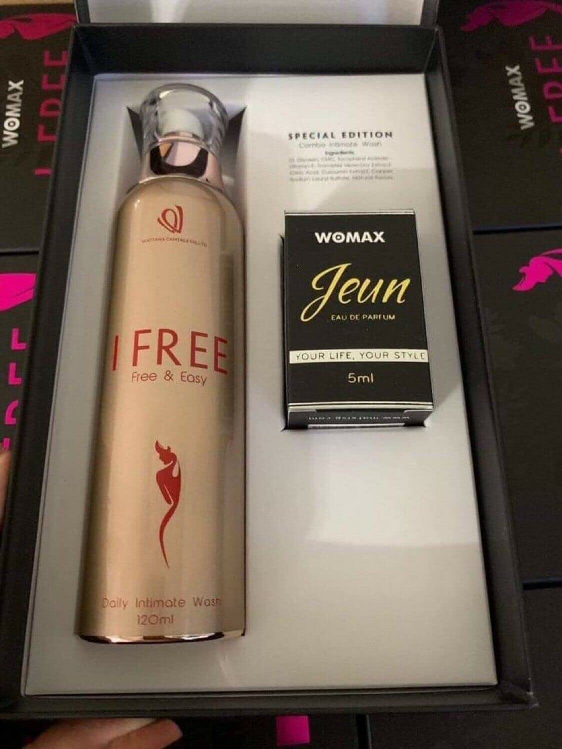 MATXI S.G Combo IFree -Daily Intimate Wash- Feminine Care Wash 120ml & Inner Perfume Jeun 5ml MATXI S.GAu supplements