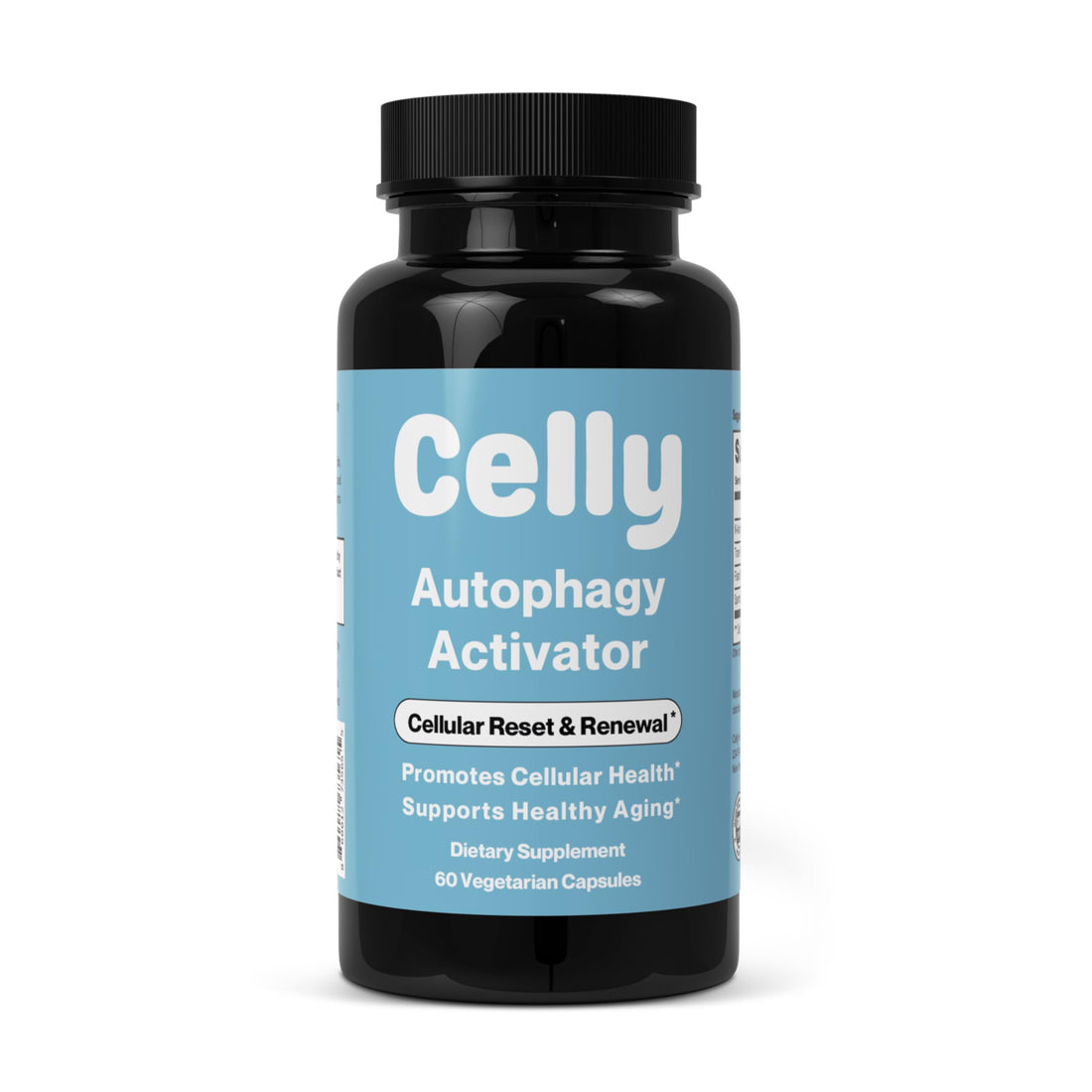 Celly Autophagy Activator | Longevity Supplement for Cellular Nutrition and Healthy Aging | Promotes Cell Renewal with Spermidine, Pterostilbene, Fisetin, and NAC | Made in USA & 3rd Party Tested CellyAu supplements
