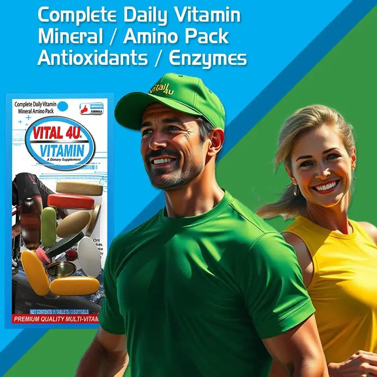 VITAL 4U® Vitamin - Premium Multivitamin for Men and Women | Supports Immune System, Energy, Heart Health VITAL 4UAu supplements