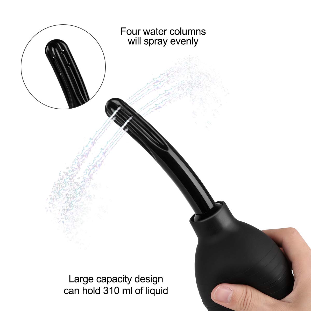 RANEU Enema Bulb Kit with Lube Anal Douche Superior Materials Douche for Men Women RANEUAu supplements