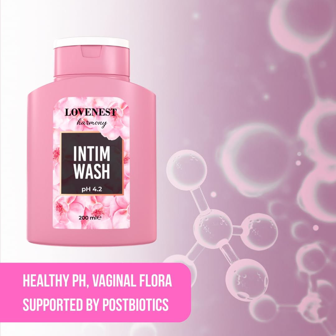 Lovenest Intimate Wash for Women – pH Balanced, Odor Control, Postbiotic Formula – Hypoallergenic, Paraben-Free, Derma-Tested Feminine Hygiene Wash 200 mL by Marqueens Beauty MARQUEENSBEAUTYAu supplements