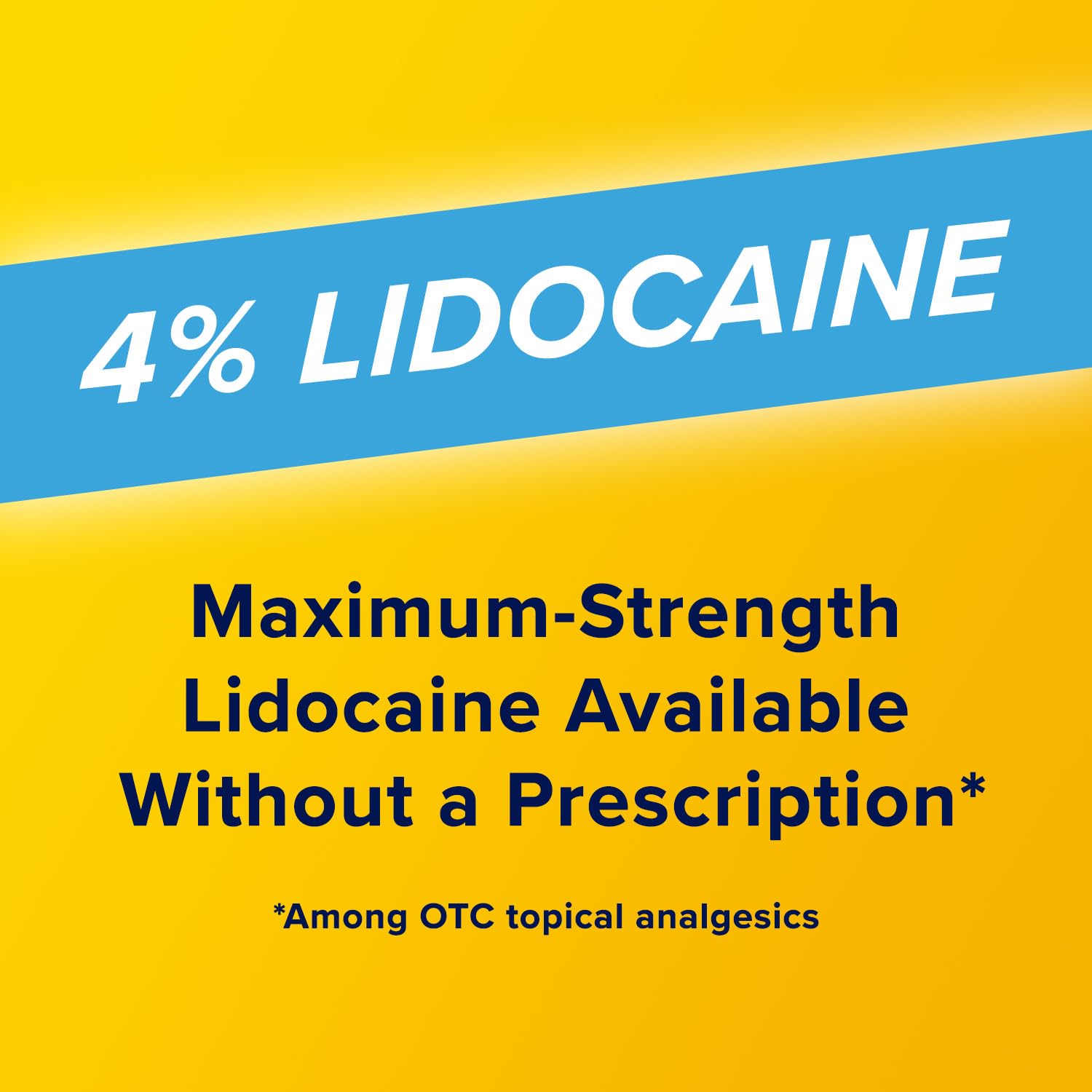 Aspercreme Lidocaine Pain Relief Patch XL for Back, Neck & Shoulder Pain, Topical Patches with Max-Strength 4% Lidocaine & Flexible Fabric Numbs Away Pain, 3 Ct. AspercremeAu supplements
