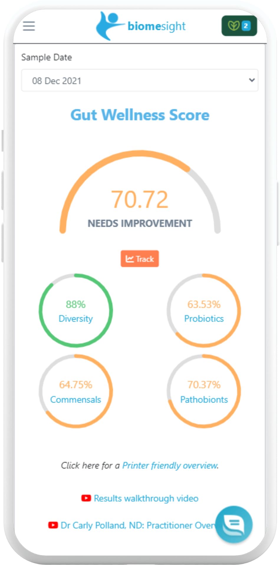 Biomesight Gut Microbiome Test Kit — US Lab, 1-2 Week Results — Personalized Food & Supplement Recommendations — 43 Gut Health Scores, Up to 3,000 Microbes — At-Home Gut Health Test BiomesightAu supplements
