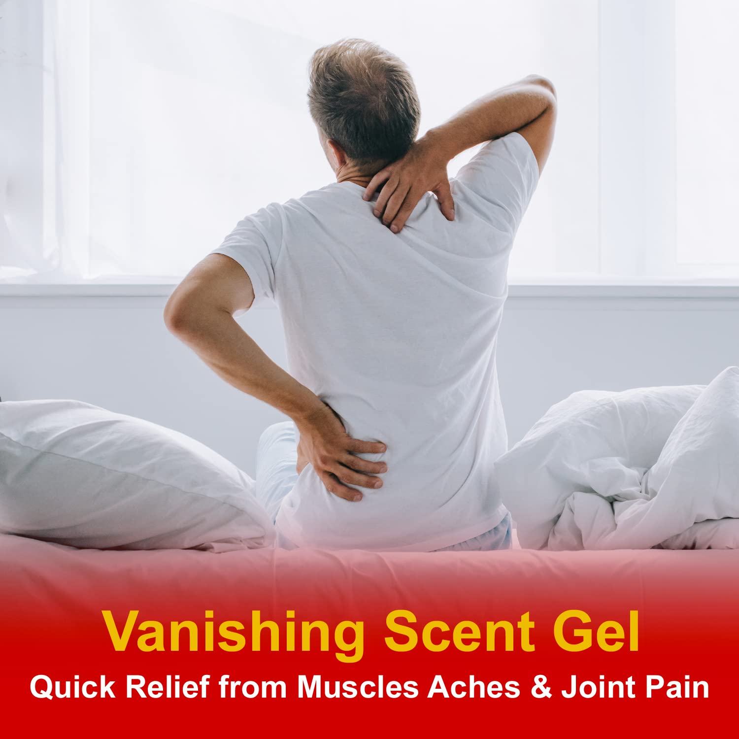 CareAll Muscle & Joint Vanishing Scent Gel, 3.0 oz. (3 Pack), Non-Greasy, Pain Relief Gel for Muscle, Back and Minor Arthritis, Topical Analgesic, 2.5% Menthol CareAllAu supplements