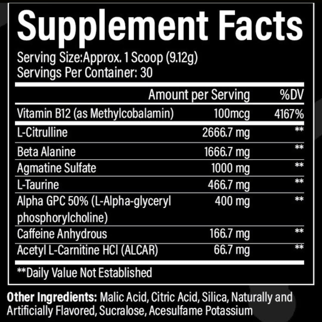 Smyle USA Pre-Workout Powder Lemon Lime - Pre Workout Energy with 400mg Alpha Smyle SupplementsAu supplements