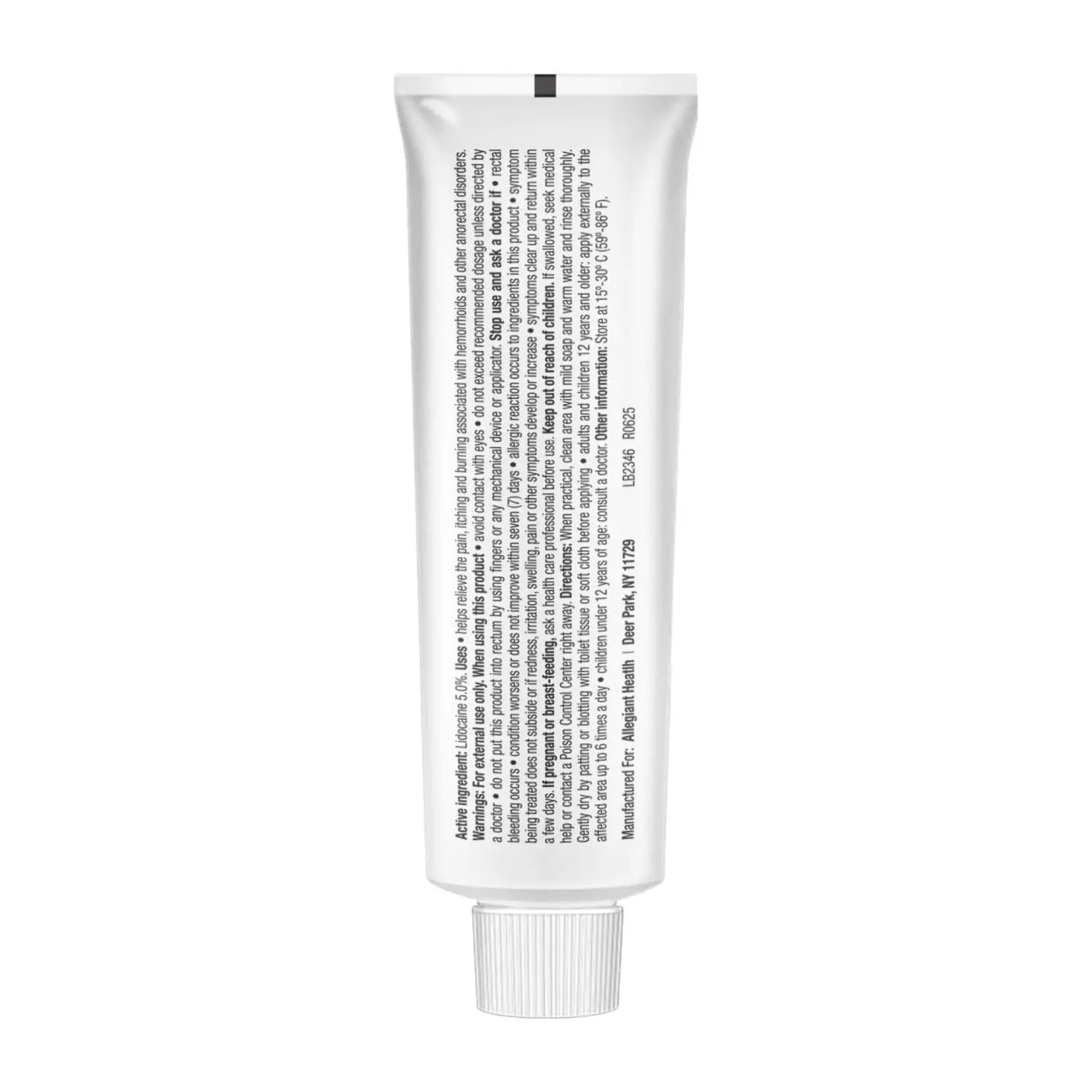 HealthA2Z® Rectal Care Cream | Lidocaine 5% / Local Anesthetic | 28g Tube | Topical Numbing Cream & Other Anorectal Disorders | Relieves Pain, Itching & Burning HealthA2ZAu supplements