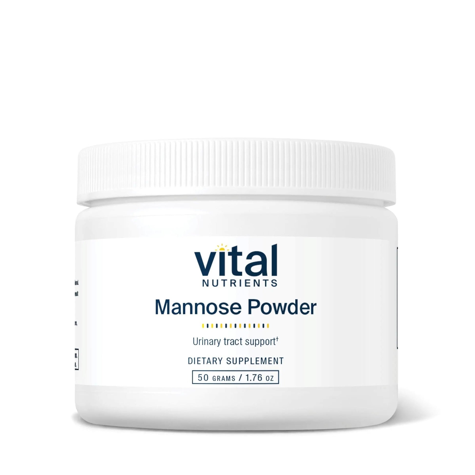 Vital Nutrients Mannose Powder 50g - Vegan D-Mannose Supplement for Urinary Tract and Bladder Support - Gluten, Dairy, Soy Free - Non-GMO - 25 Servings Vital NutrientsAu supplements