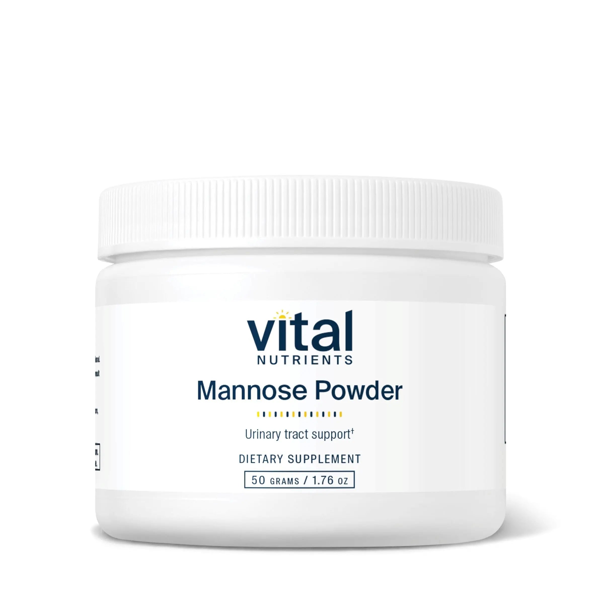 Vital Nutrients Mannose Powder 50g - Vegan D-Mannose Supplement for Urinary Tract and Bladder Support - Gluten, Dairy, Soy Free - Non-GMO - 25 Servings Vital NutrientsAu supplements