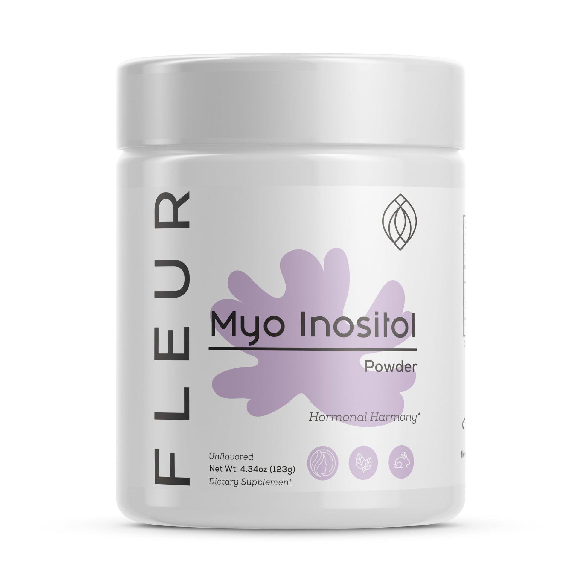 FLEUR Myo-Inositol & D-Chiro Inositol Powder, Hormone Balance and Ovarian Function FLEURUS supplements