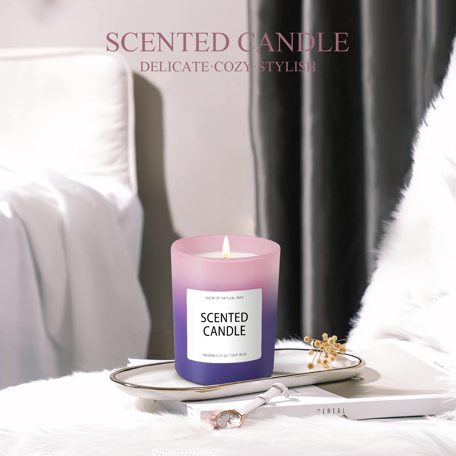 Candles, Scented Candles, Candles for Home Scented, Scented Candle Gift Set for Women STRNAu supplements