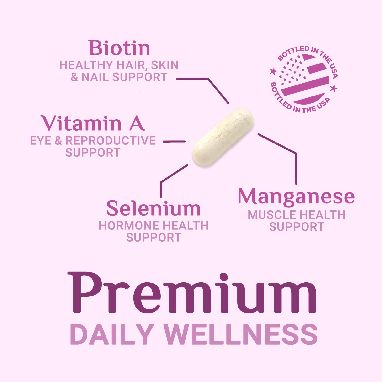 Multivitamin for Women - Complete Daily Womens Multivitamins with Calcium, Folate, Vitamin A, C, D, E & B Vitamins, Zinc and Iron - Multi Vitamins for Bone, Energy & Immune Support - 120 Capsules Nature's PeakAu supplements