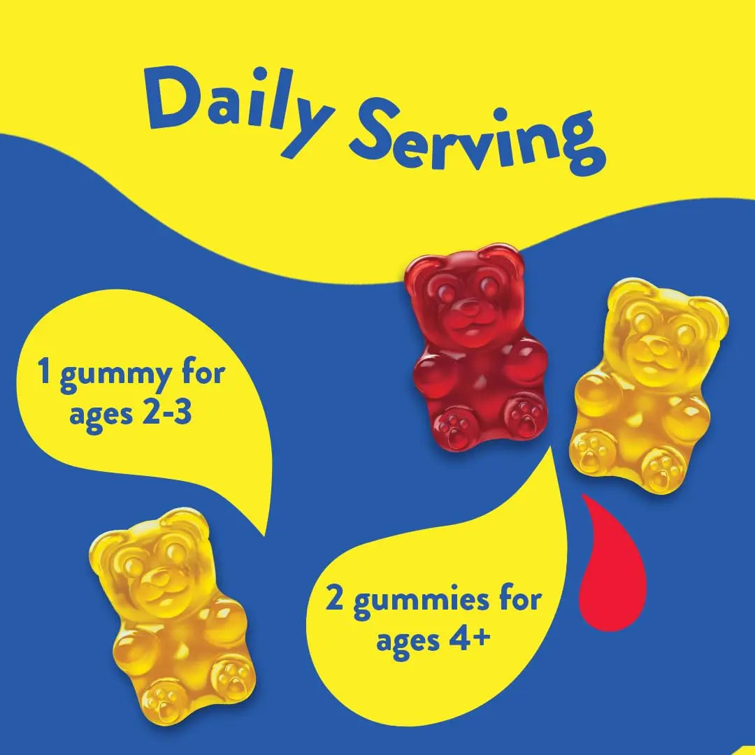 Vitafusion Fiber Well Fit Gummies, 90 Count and L’il Critters Gummy Vites Daily Gummy Multivitamin for Kids, 190 Gummies VitafusionAu supplements