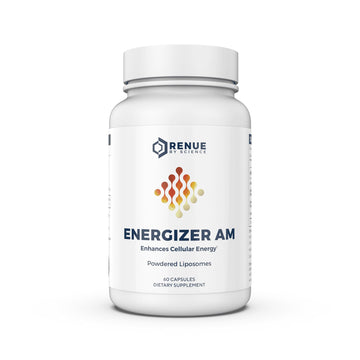 Renue By Science Energizer AM | Liposomal Resveratrol Hesperidin & Green Tea Supplement | 60 Capsules with Trans Resveratrol (65mg) Hesperidin (150mg) Green Tea Extract (35mg) - Non-GMO | Made in USA Renue By ScienceUS supplements