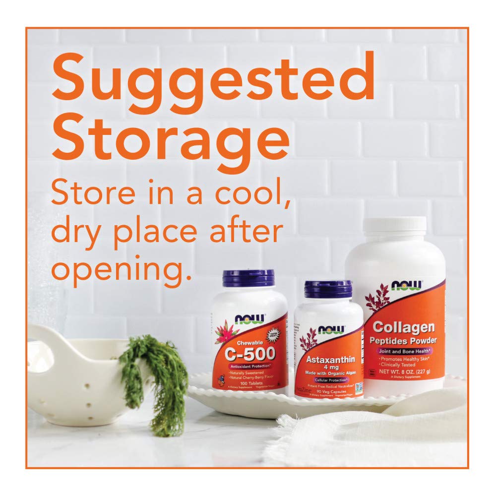 NOW Supplements, Panax Ginseng (Root) 500 mg, Adaptogenic Herb*, 250 Veg Capsules NOWUS supplements